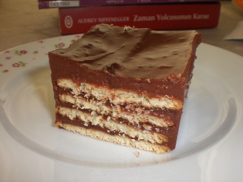 Torte me biskota dhe puding