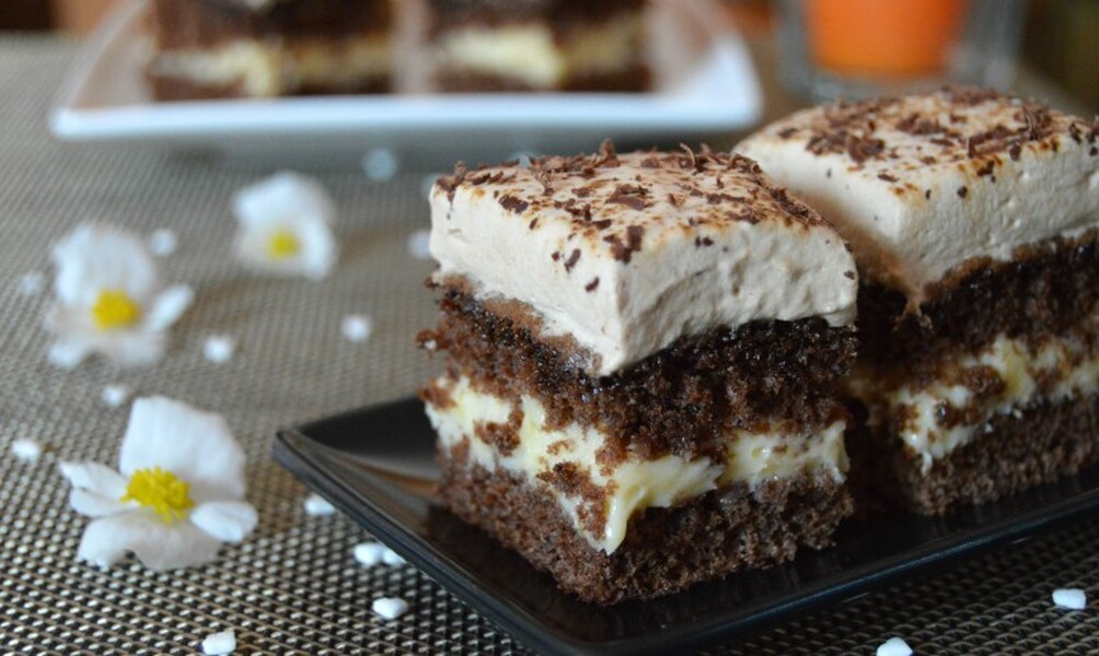 Tortë me ness kafe dhe vanilje