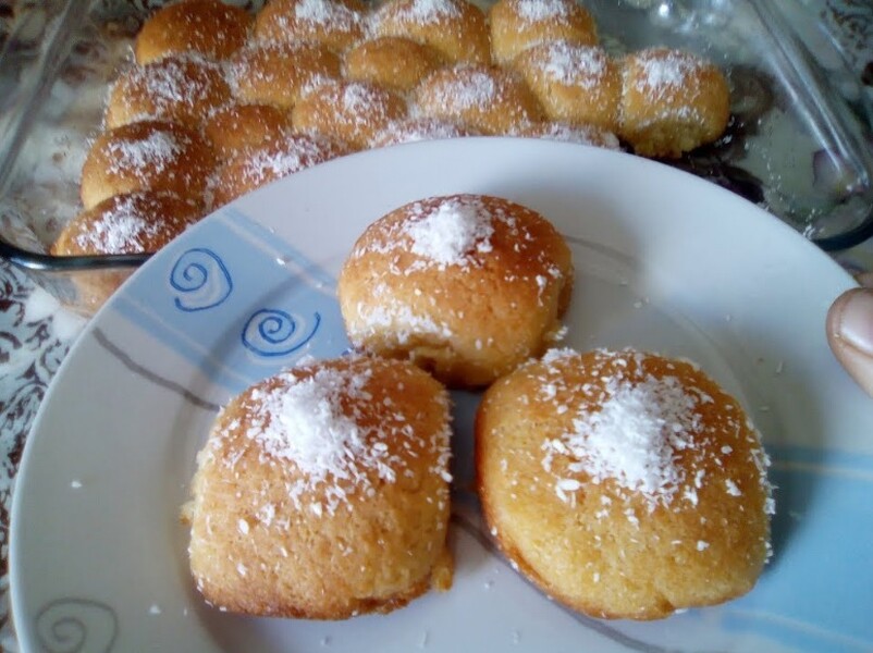 Gurabia me kokos dhe sherbet