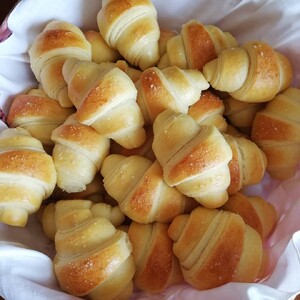 Kifle të mbushura me çokollatë