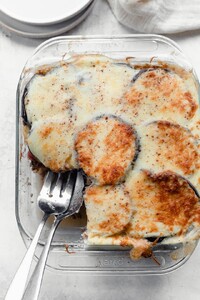 Tavë me patate dhe patëllxhanë