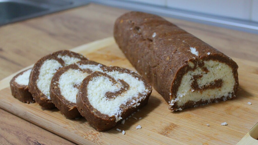 Torte rollad me kokos
