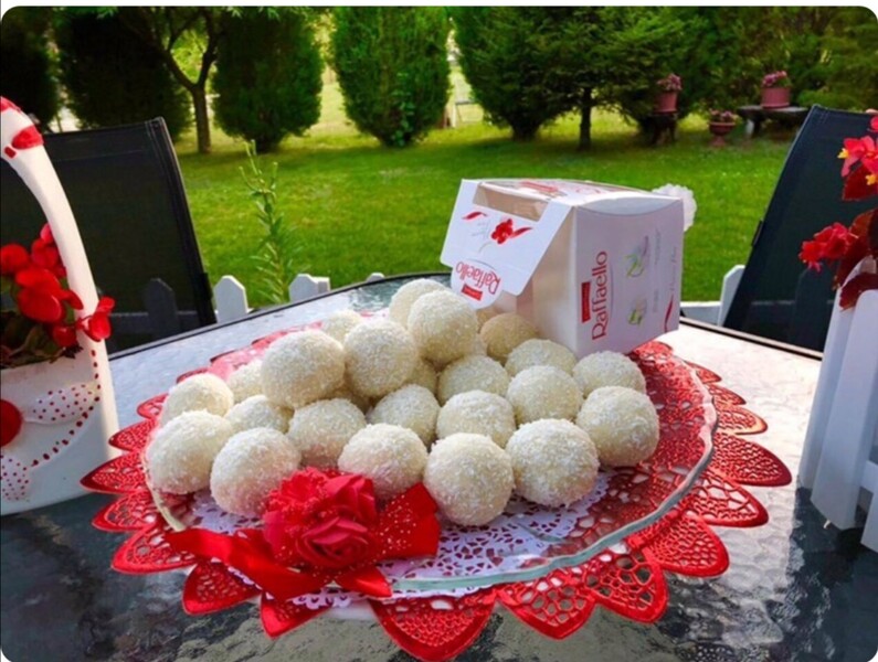 Receta për rafaello Receta nga Arbnorarb