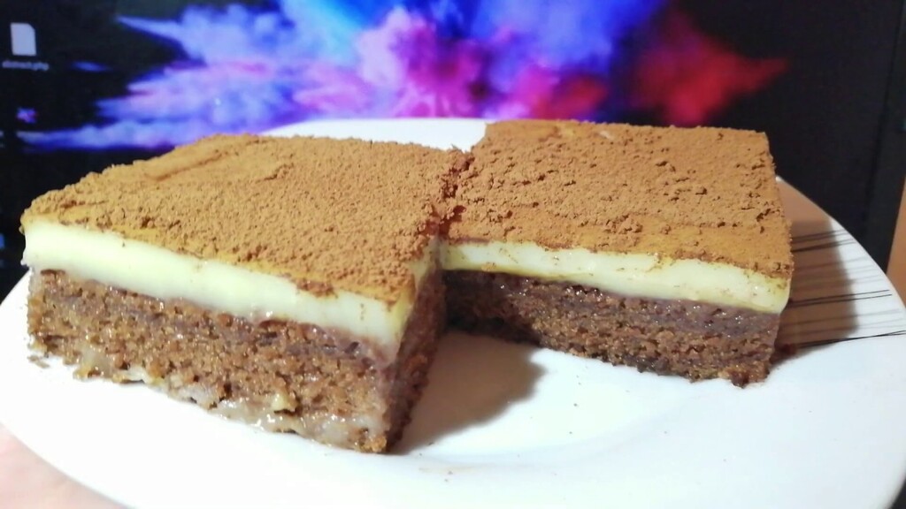 Ëmbëlsirë e leht me Puding dhe kakao