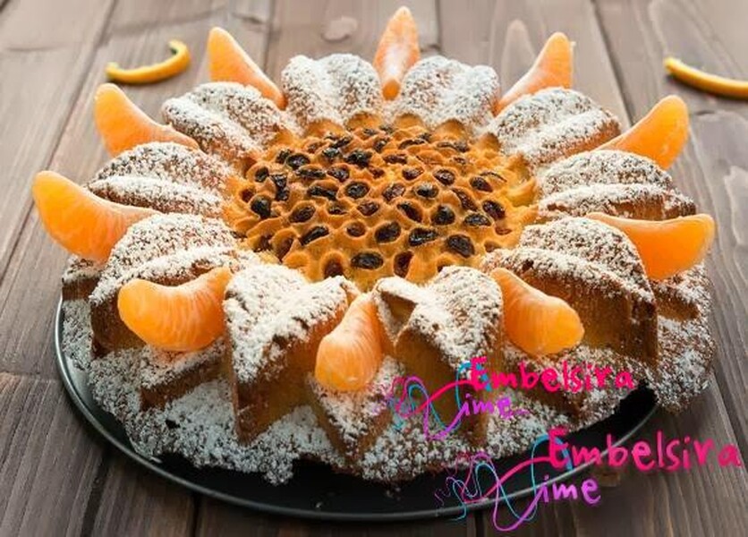 Kek me mandarina (Receta e derguar nga Sajmira)