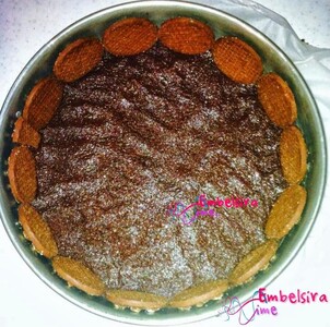 Torte me biskota dhe copa cokollate (Receta nga Alma Dudi Palokaj)