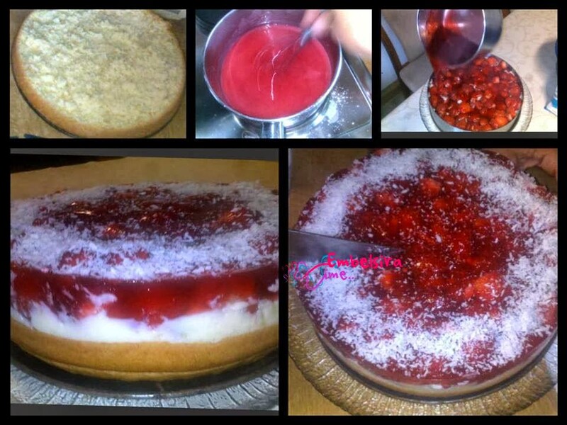 Torte me lulushtrydhe (dredheza) (Receta nga Emirjona Caka)