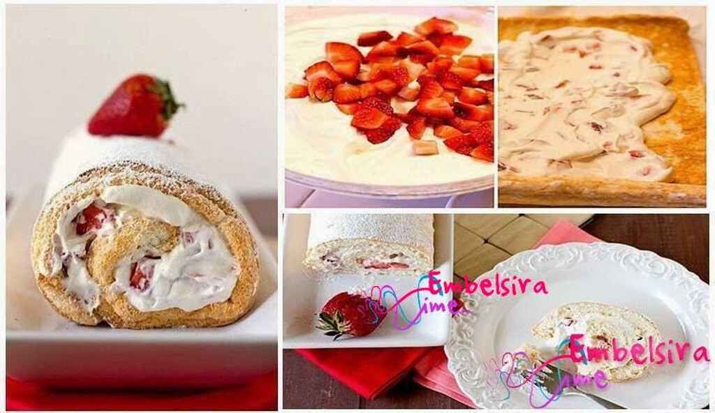 Role me luleshtrydhe (Receta nga Nina)