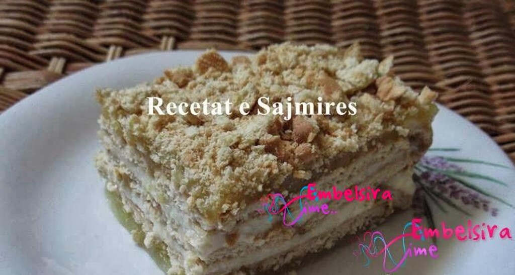 Torte me biskota, bajame dhe krem portokalli (Receta e derguar nga Sajmira)