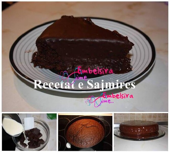 Kek cokollate me arome vanilje: (Receta e derguar nga Sajmira)