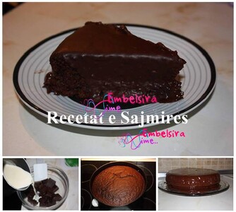 Kek cokollate me arome vanilje: (Receta e derguar nga Sajmira)