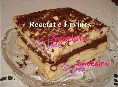 Torte me biskota. (Ervina Saliu)