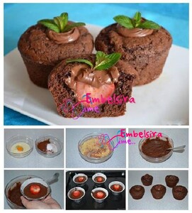 KIFLE ME KAKAO DHE LULESHTRYDHE: Receta nga KING HOUSE TAVERNA