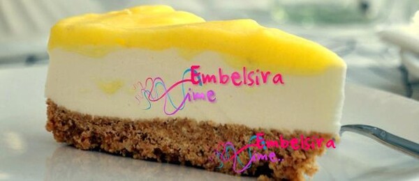 Cheesecake me krem limon curd