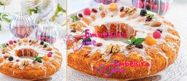 Kek me glasse limoni