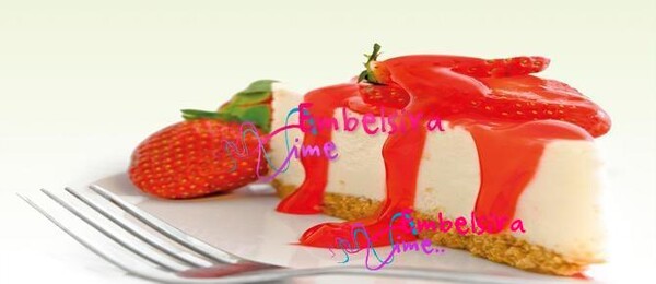 Cheese cake me luleshtrydhe