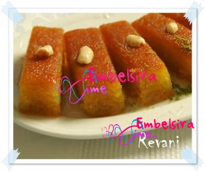 Revani me miell misri dhe kos