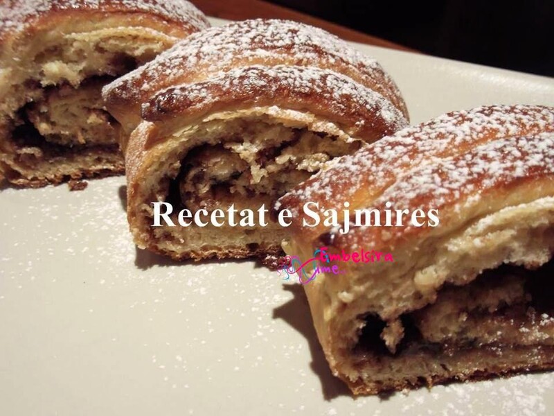 Rolo e mbushur me nutella dhe therime lajthie (Receta e derguar nga Sajmira)