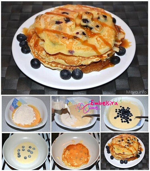 KREPA “Pallaçinka” ME BORONICE (Receta nga KING HOUSE Taverna)