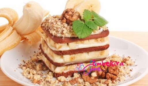 Torta me banane dhe Biskota