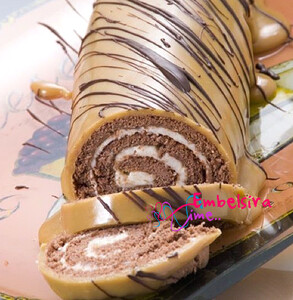 Torte role me karamel