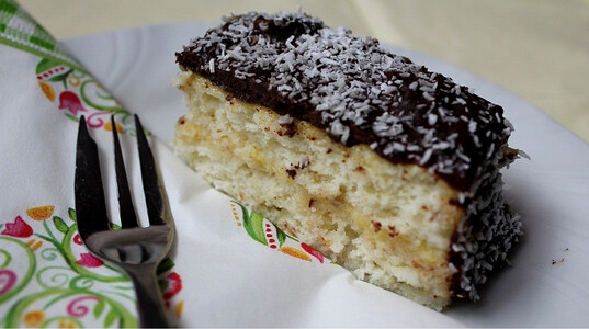 Torte me kokos dhe krem vanille