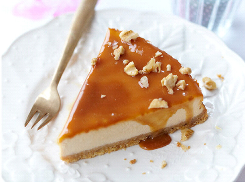 Double Toffee Cheesecake
