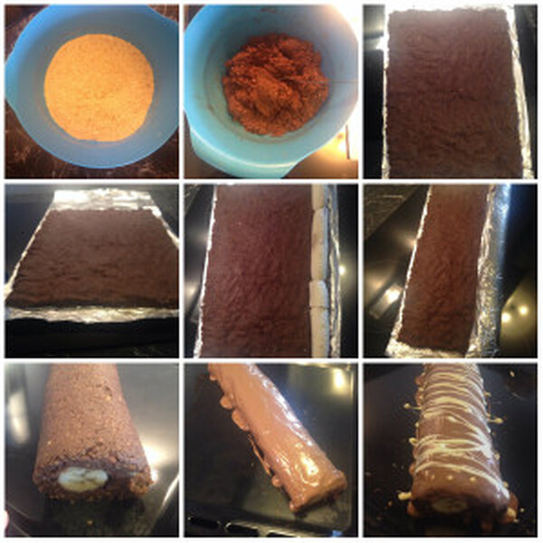 Rolad me cokolate e gatuar nga Albana Osmani