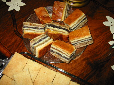 Strudel me afion, arra dhe mollë