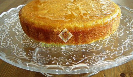 Tortë me lëng portokalli