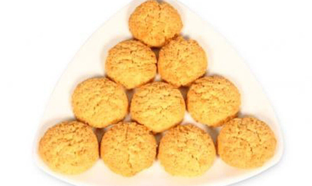 Biskota me arrë kokosi