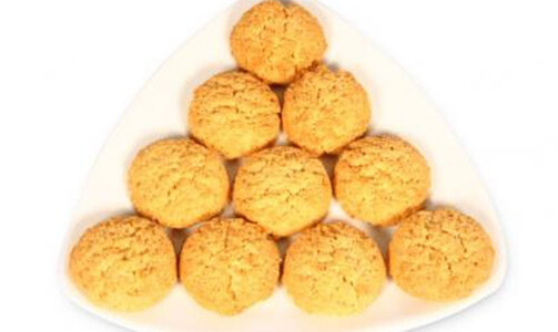 Biskota me arrë kokosi