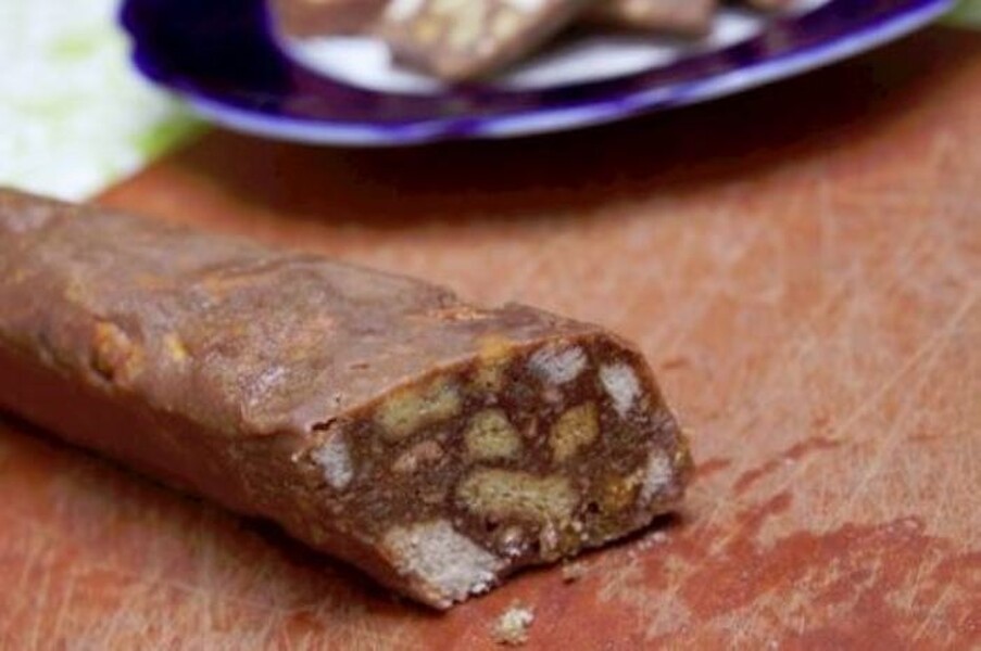 Çokollatë me biskota