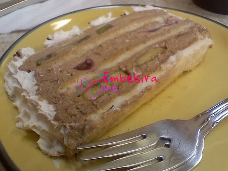 Torte me kivi dhe banane