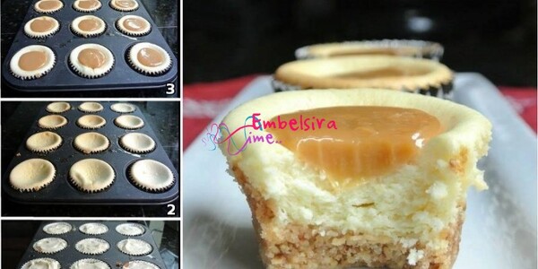 Mini torte me karamel