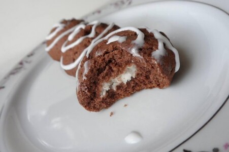 Gurabija të mbushura me kokos