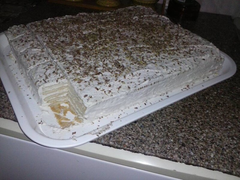 Nje torte per nenat e faqes nga Arberesha