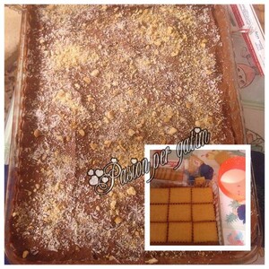 Marjola ka pregatitur nje embelsire me biskota.