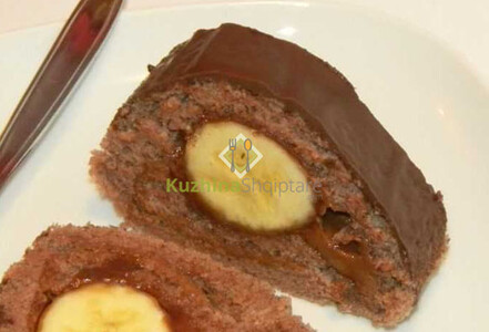 Roladë me nutella dhe banana