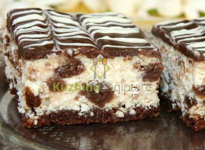 Ëmbelsirë me biskota me çokollatë