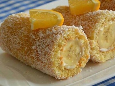 MINI ROLADA ME BANANE