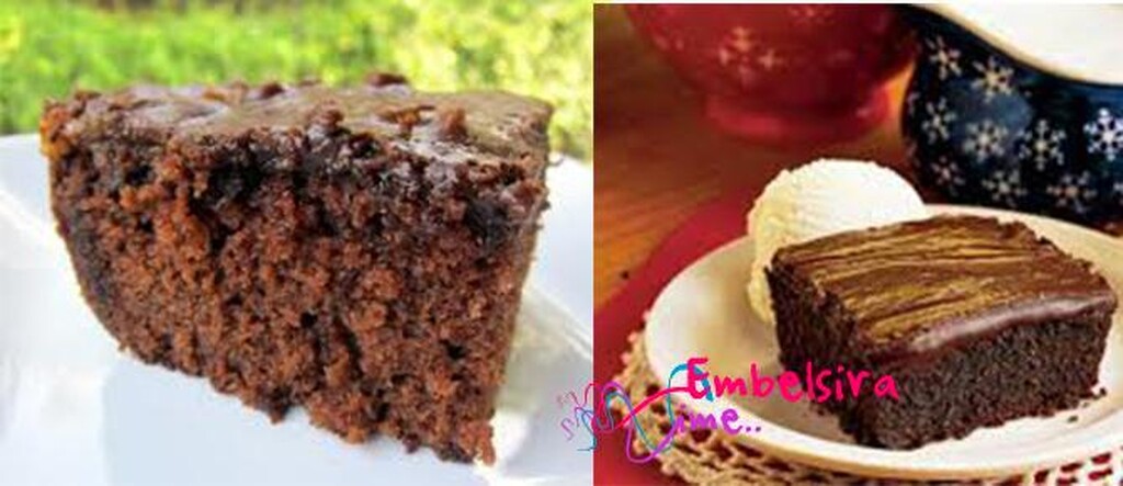 Kek me kakao dhe koka kola