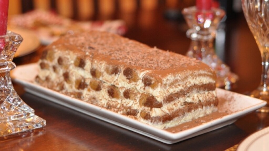 Tiramisu me pjeshkë