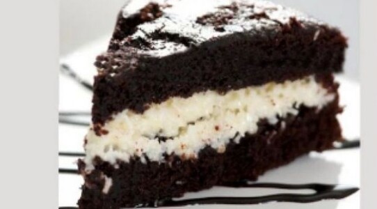 Tortë me çokollatë dhe kokos