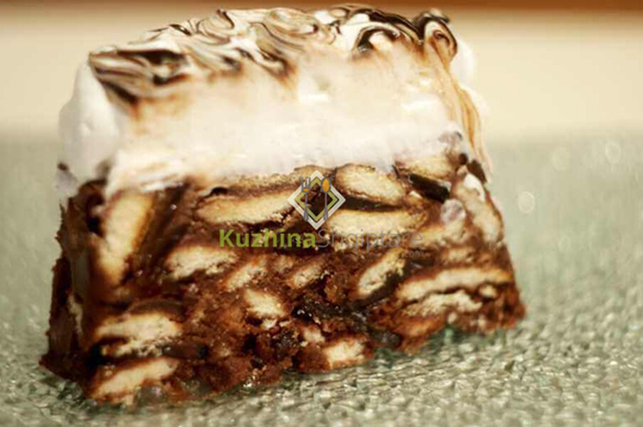 Ëmbëlsirë e shpejtë me biskota jaffa