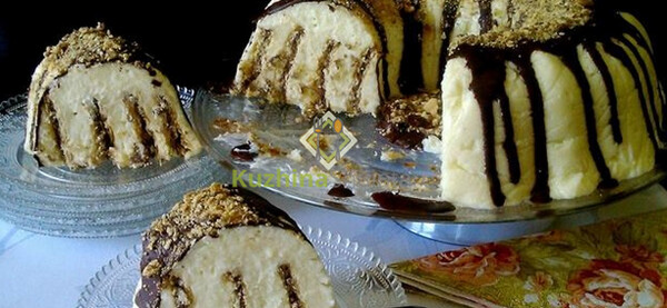 Kugllof me biskota dhe krem