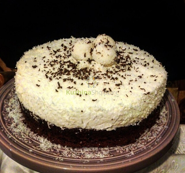 Tortë çokollatë dhe kokosi