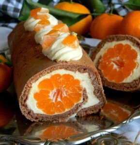 Rolatë me mandarina