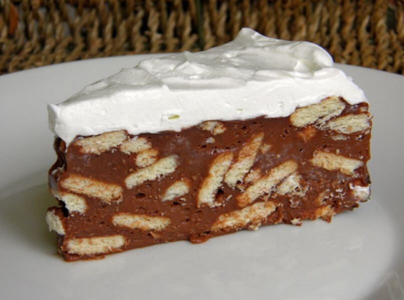 Tortë me pudingë çokollate