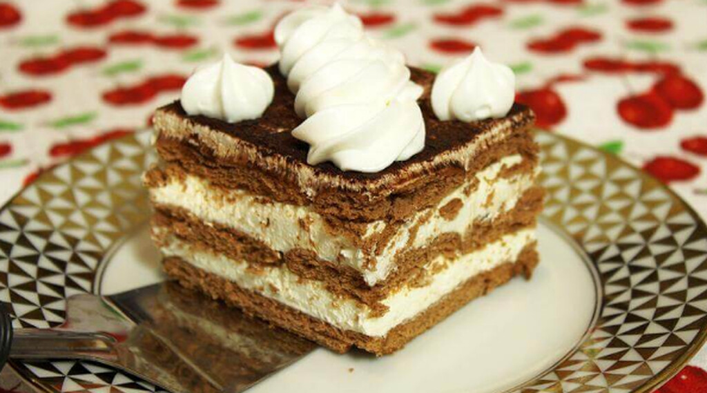 Tortë me biskota me kakao